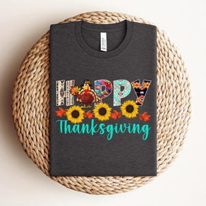 Happy Thanksgiving Türkei Shirt: Herbst Kürbis Saison