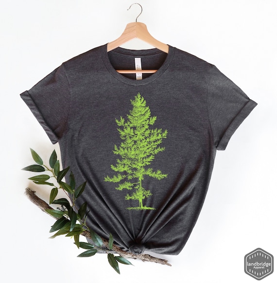 Skinny Pine Trees T-Shirt, Pine Tree Shirt, Tree Graphic Tee, Nature Shirt, Forest Graphic Tee - Unisex