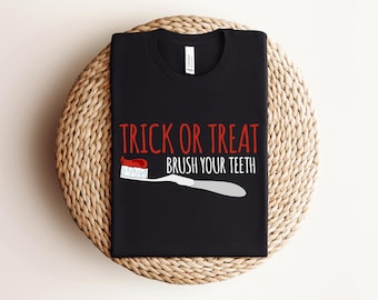 Dental Halloween T-shirt, Spooky Dentist Shirt