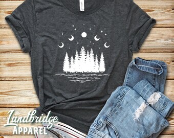 Forest Shirt, Pine Tree, Tree Huger, Minimalist Tree, Tree Lover, Hiking Shirt, Outdoor Adventure, Pine Tree Shirt, Tree Shirt, Nature Shirt