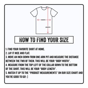 Peut inclure: Diagramme montrant comment mesurer une chemise pour le dimensionnement. Le diagramme montre une chemise avec des fl&egrave;ches pointant vers la "largeur" et la "longueur" de la chemise. Le texte sous le diagramme fournit des instructions sur la fa&ccedil;on de mesurer une chemise &agrave; la maison.