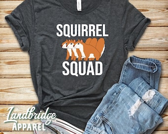Squirrel Squad T-Shirt: Woodland Animal Tee