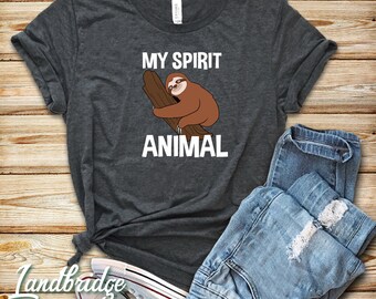 Sloth Spirit Animal Shirt: Women's Tee, Hoodie & Tank