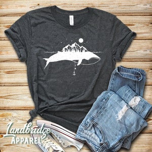 Whale Shirt, Whale Tee Shirt, Save The Whales, Whale T-shirt, Whale Vintage Tshirt, Whale Shirt, Whale Gift, Whale Lover, Womens Graphic Tee