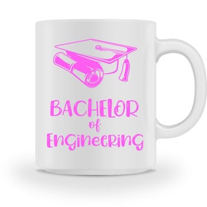 Tasse Abschluss 2021 Bachelor of Engineering Geschenk Studium Graduierung Kaffeetasse | Tasse