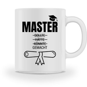 Tasse Abschluss 2021 Master Geschenk Studium Graduierung Kaffeetasse | Tasse