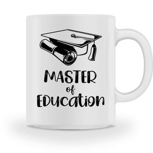 Tasse Abschluss 2021 Master of Education Geschenk Studium Graduierung Kaffeetasse | Tasse