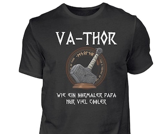 Father's Day Gift Father Va-Thor Viking Gifts for Father's Day - Men's Shirt