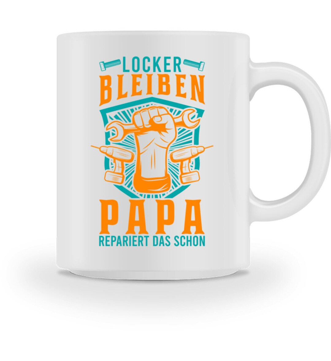 Papa repariert das schon Vatertag Vater Tasse Etsy.de