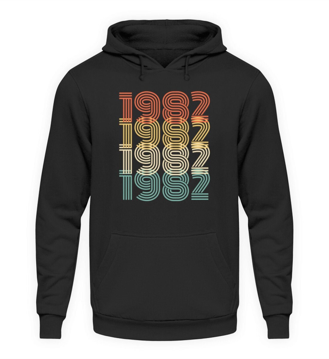 40 Geburtstag Hoodie 40 Jahre 1984 Geschenk Vintage 1984  40er - Unisex Kapuzenpullover Hoodie