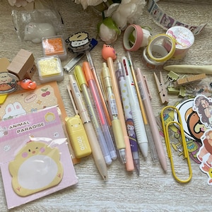 Kawaii Stationary Bundle | Journaling Grab Bag