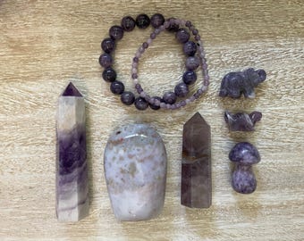 Surprise Crystal Mystery Box: Customizable and Intuitively Chosen Crystal Bundle