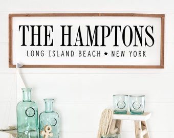 Panneau de décoration d'été pour maison de campagne | Les Hamptons n°2