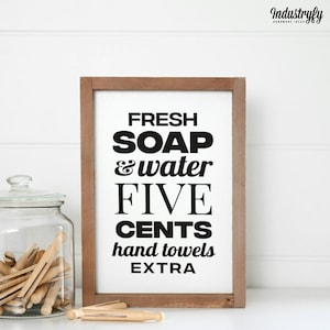 Landhaus Baddeko Schild | Fresh soap No4