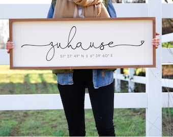 Personalized Country House Sign | Home