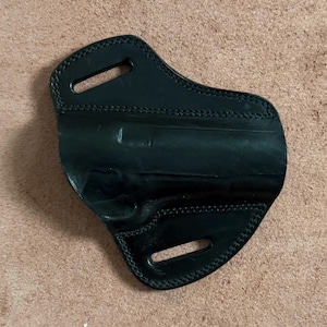 Right Hand New Armadillo Holsters Black Leather Belt Holster for Sig Sauer P238/938