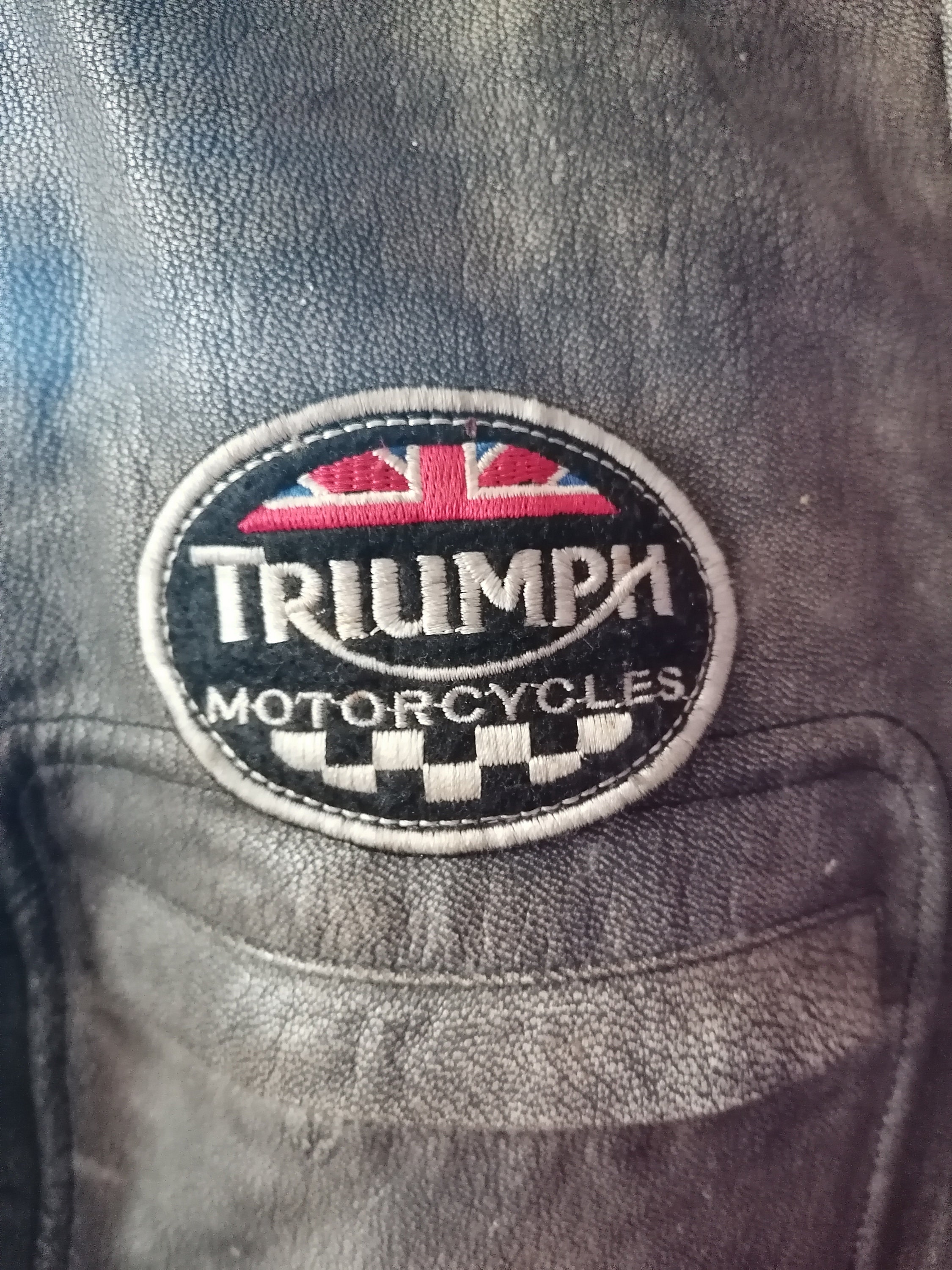 Vintage triumph shop motorcycle jacket