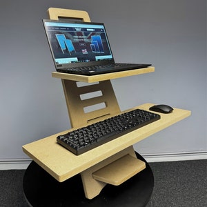 Mdf Laptop Stand Etsy UK