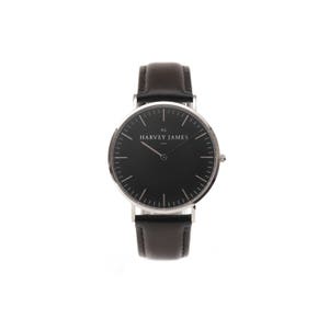 HJ - Midnight Silver | Jet (Harvey James Watches)