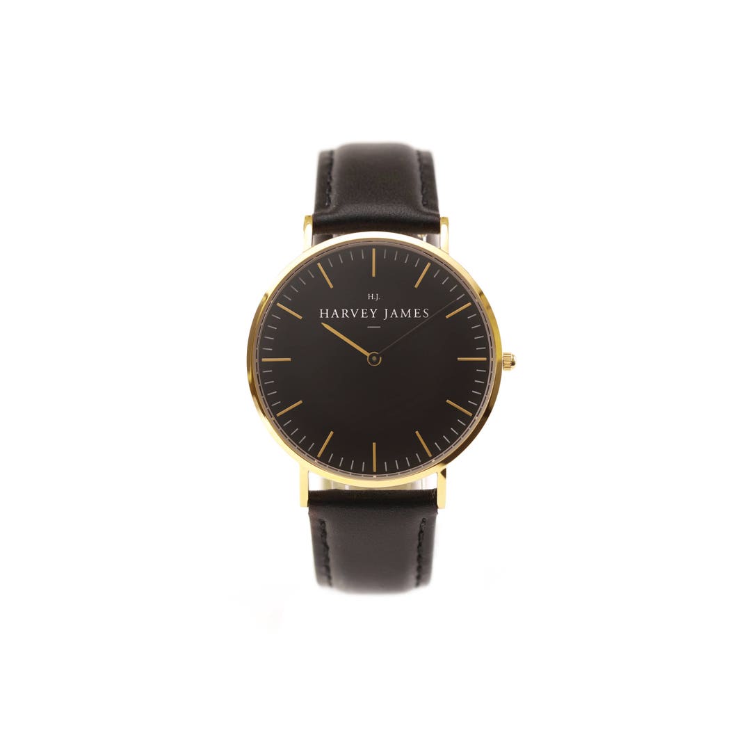 HJ Midnight Gold Jet (Harvey James Uhren)