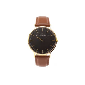 HJ - Midnight Gold | Chocolate (Harvey James Watches)
