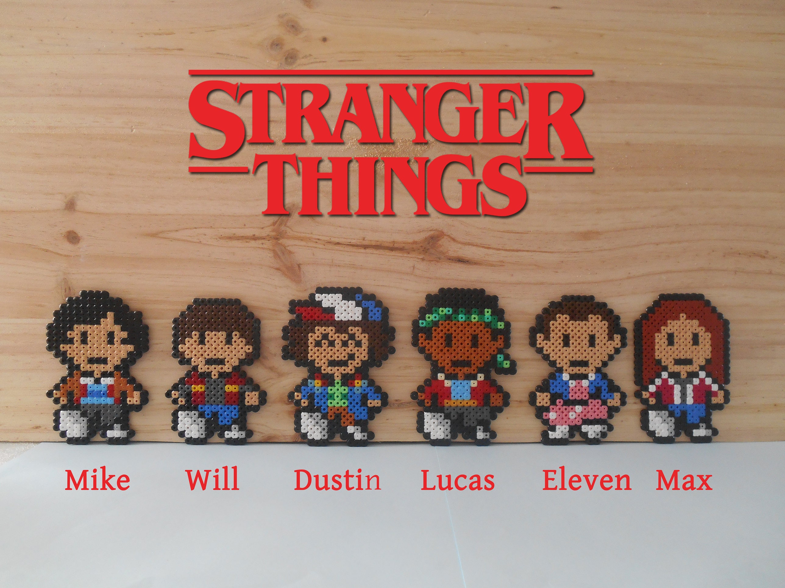 Stranger Things Characters Hama Beads Etsy Australia