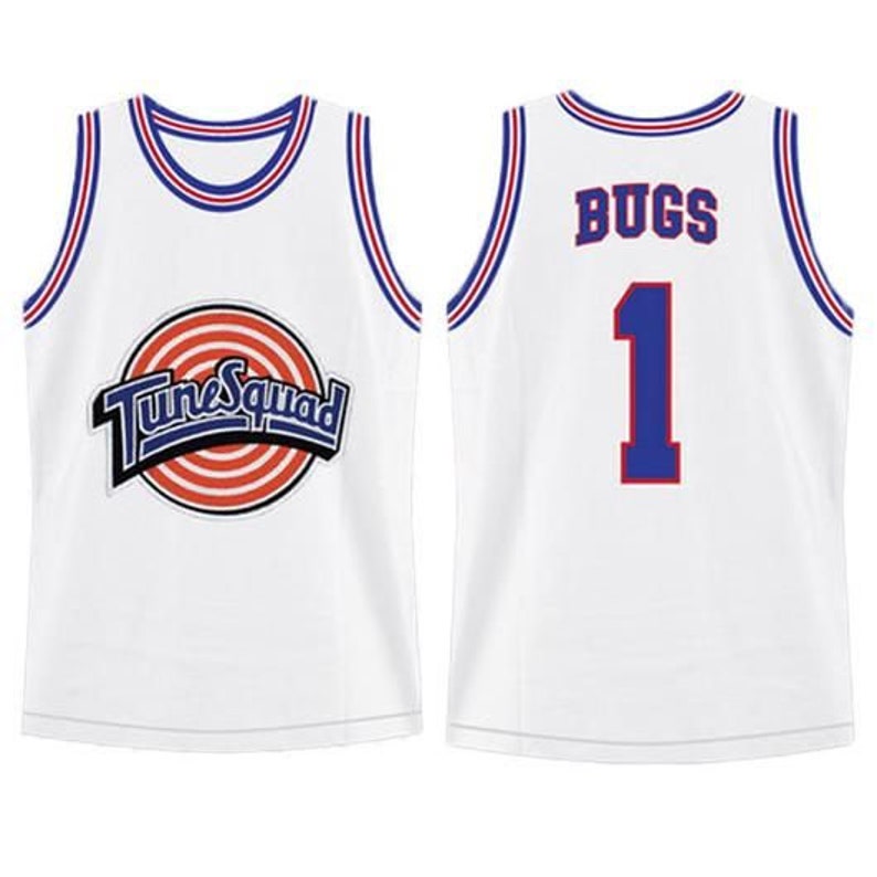 Bugs Bunny Tune Squad Basketball 1 Jersey Cosplay Halloween Etsy