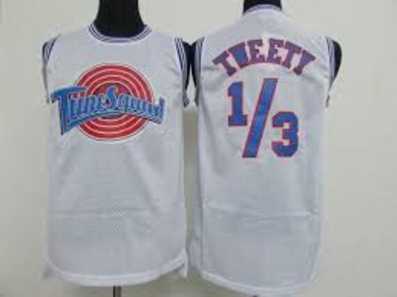 TWEETY Tune Squad basketball 1/3 Jersey 