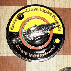 MCRN Rocinante Coin (Flawed)