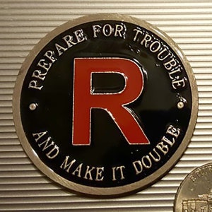 Team Rocket Challenge Coin
