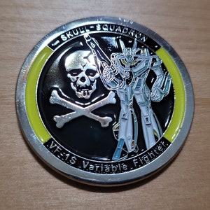 Skull Squadron Challenge Coin