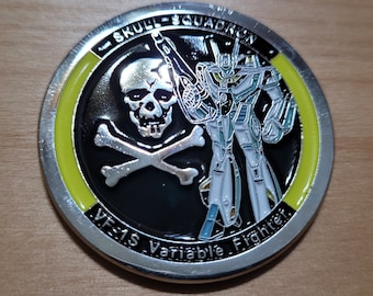 Skull Squadron Challenge Coin