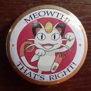 Meowth Button