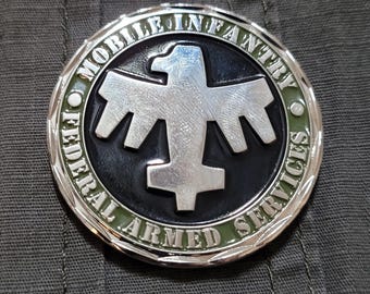 Mobile Infantry Challenge Coin