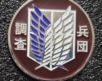 Scout Regiment Challenge Coin