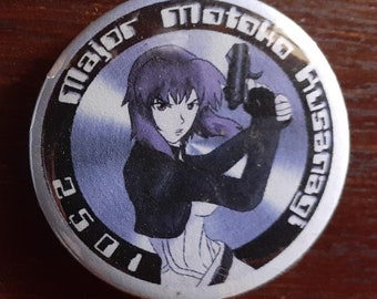 Motoko Kusanagi Button