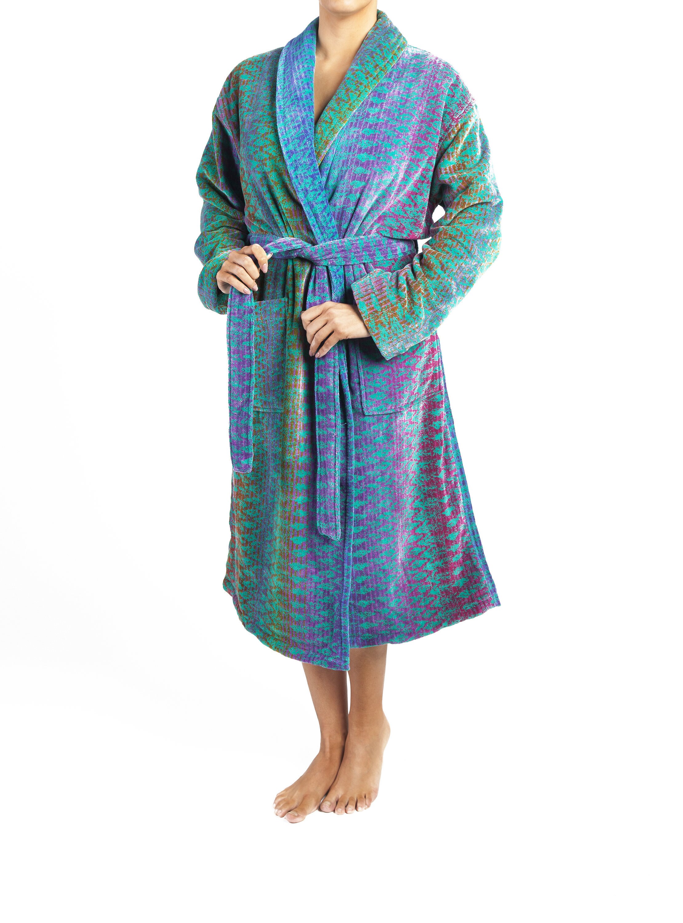 Green Ocean Magic Bath Robe - Etsy