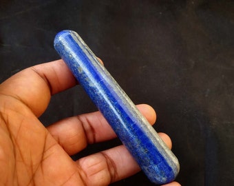 Masseur naturel lapis-lazuli wand | Massaser pour la méditation | | de pierre de guérison Point Wand | Reaki Lapis-Lazuli Masseur | Pierre énergétique