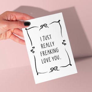 Valentine Day Card, Anniversary Card, Love Card, Anniversary Card for Boyfriend, Husband, Anniversary Gift, Valentines Day Card
