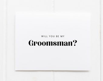 Groomsman Proposal Cards, Will You Be My Best Woman, Best Man, Will You Be My Groomsman, Groomsmen, Best Man Proposal Card