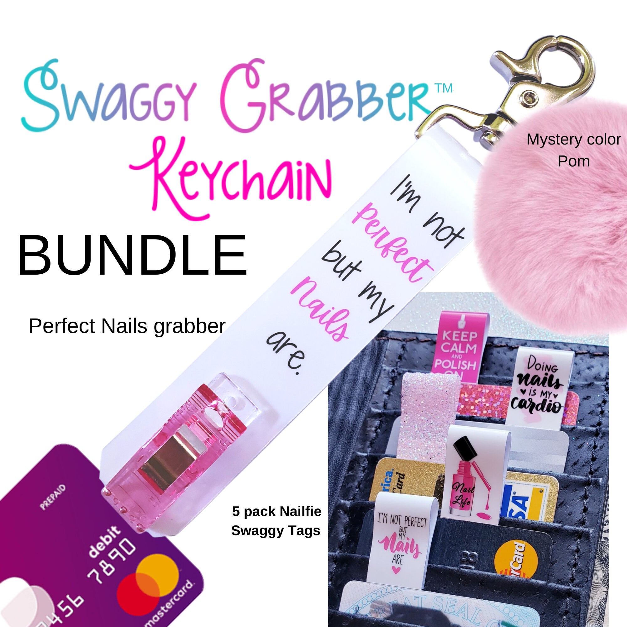 ORIGINAL Swaggy Grabber™ Card Grabber Keychain Debit Card Etsy