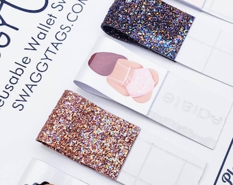 Etiquetas originales Swaggy, lengüetas para tirar de tarjetas de crédito, agarrador de tarjetas para cajeros automáticos de clavos largos, ezidtags, agarrador de tarjetas