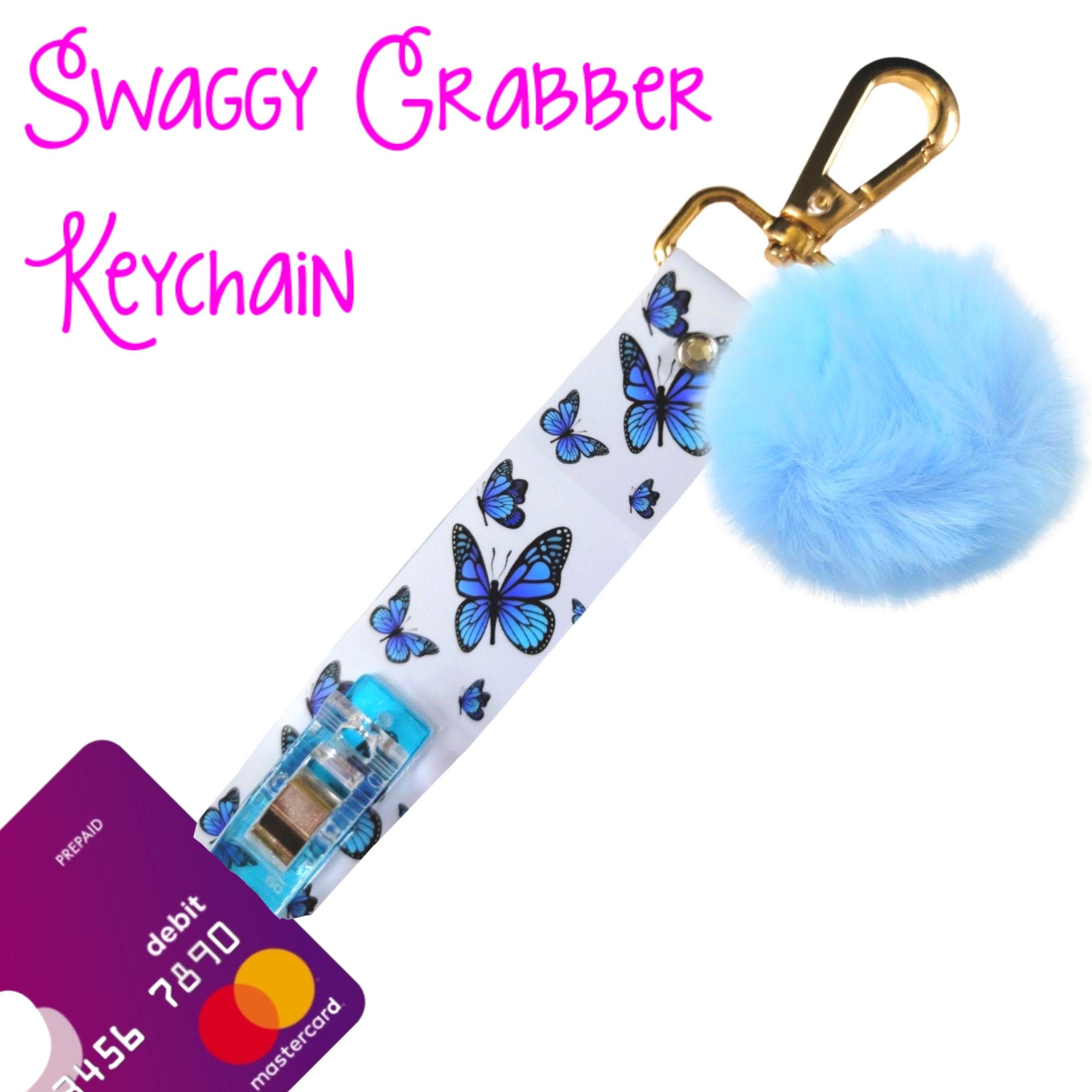 ORIGINAL Swaggy Grabber™ Card Grabber Keychain Debit Card Etsy
