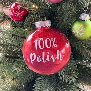 100% Polish - Polish Christmas Ornament