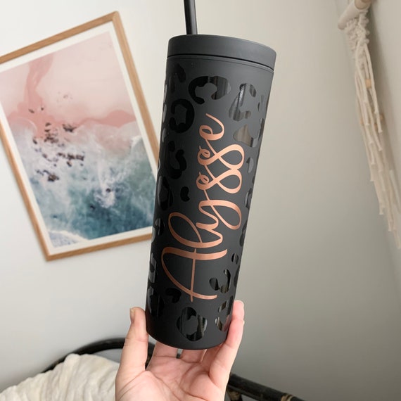 Matte Leopard Tumbler