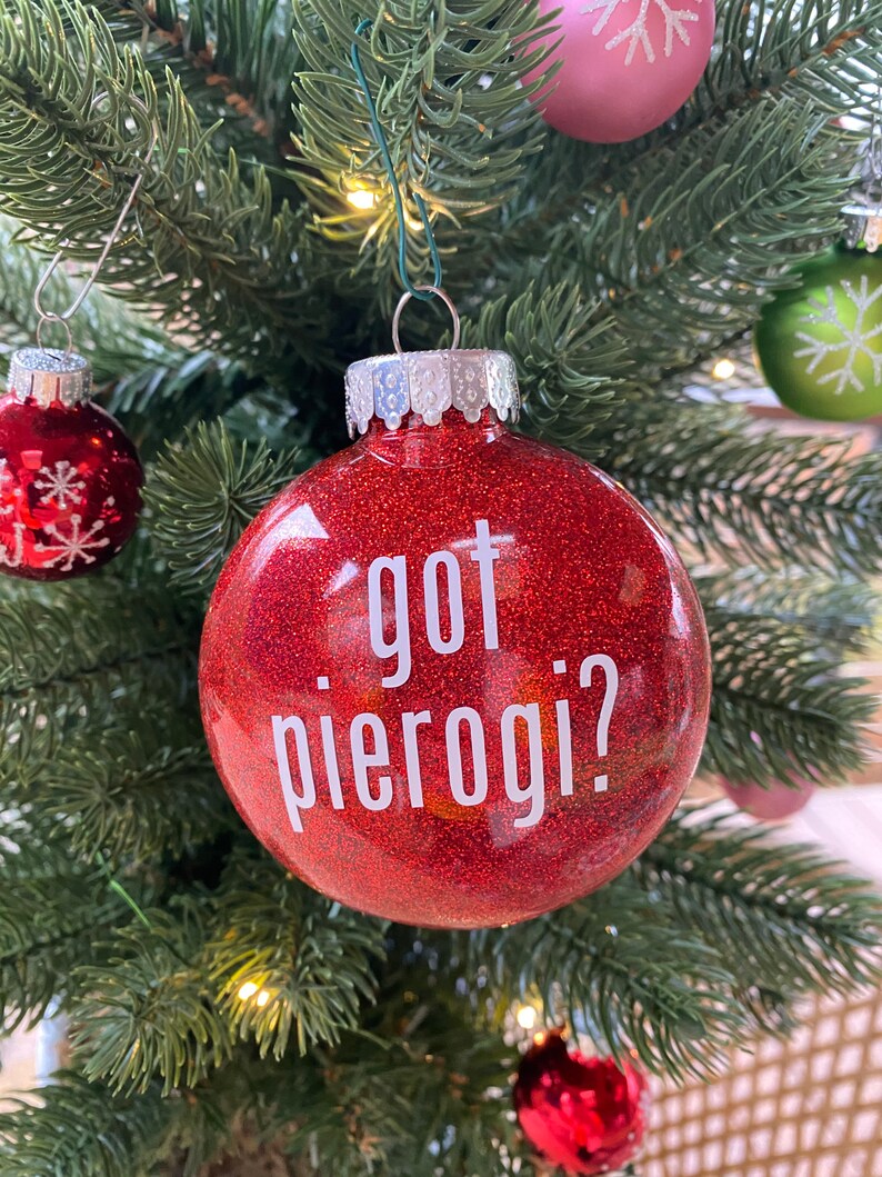 Got Pierogi? Polish Christmas Ornament