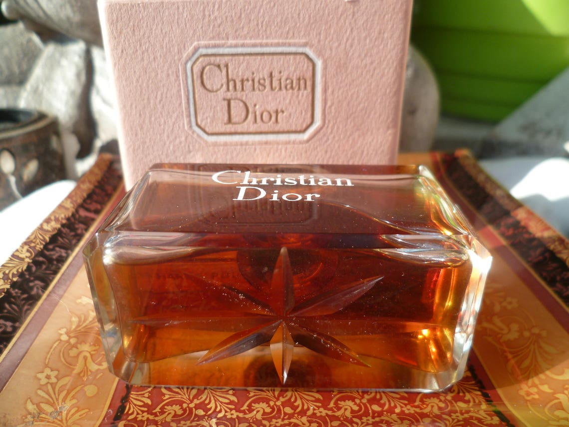 DIORRISSIMO CHRISTIAN DIOR Flacon cristal plein de son jus avec boite ...