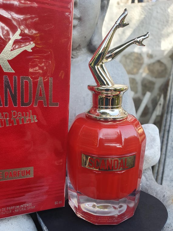 Superb collectible bottle JEAN-PAUL GAULTIER eau de parfum intense the  perfume 80ml the perfume full and new in its box