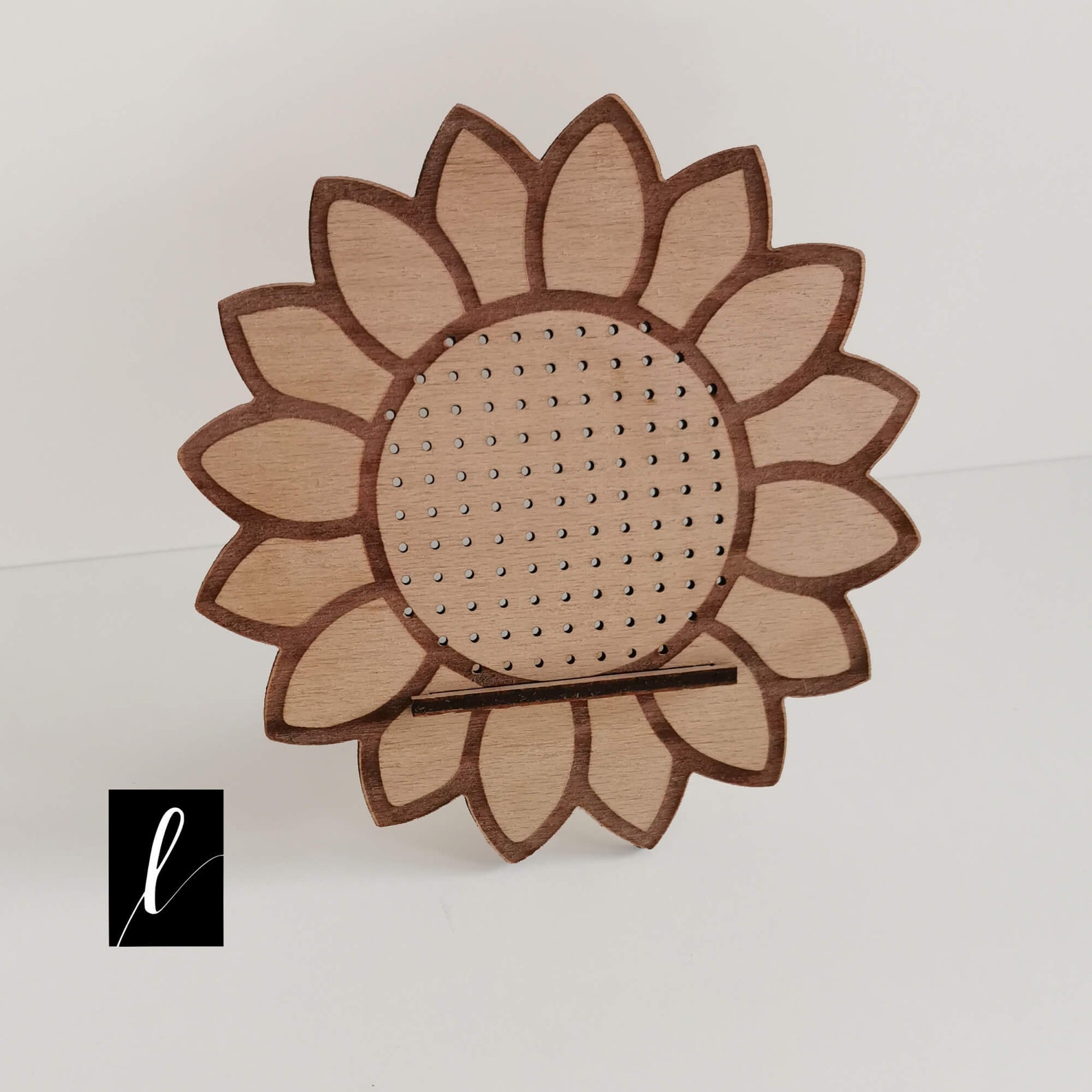 Sunflower Earring Holder Etsy