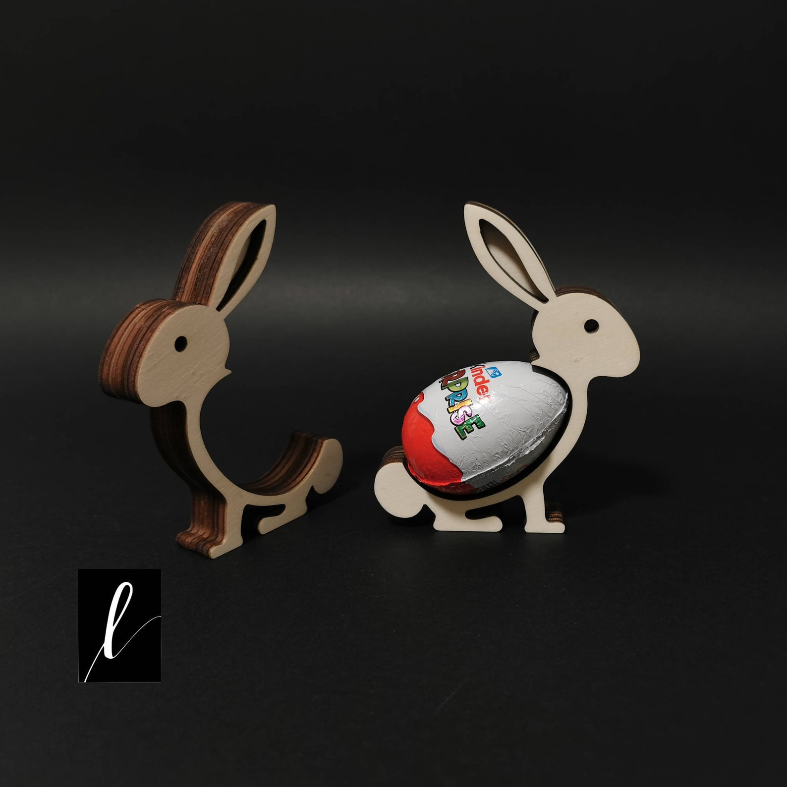 2x Easter Bunny Egg Holder Etsy